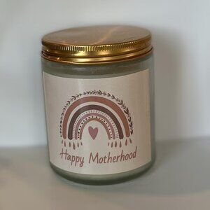 Candle - Happy Motherhood- Gift for New Mom